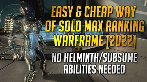 max rank Warframe review